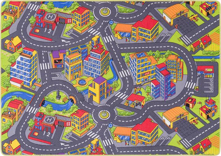 Actual product image Pergamon Strassenteppich Beidseitig Strassenlandschaften (133 x 133 cm)