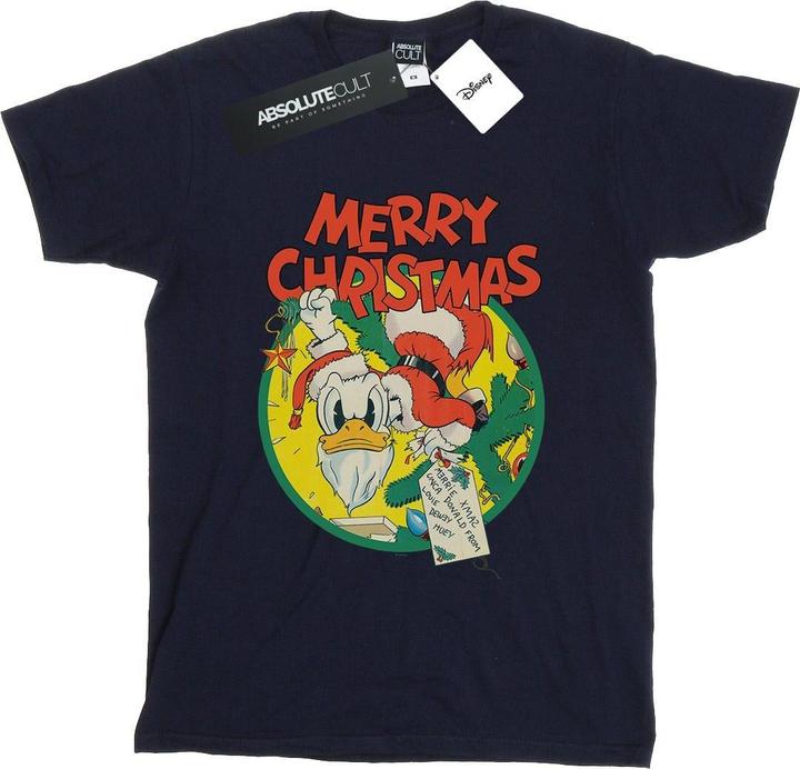 Disney Donald Duck Merry Christmas TShirt (3XL)