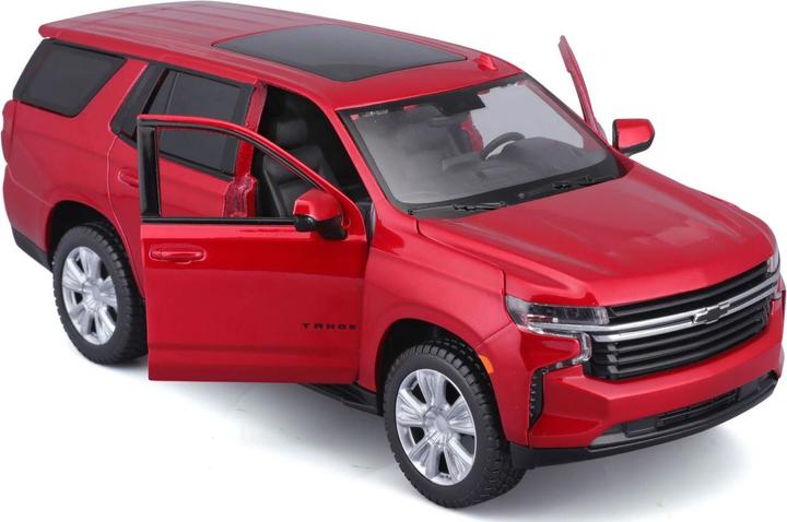 Actual product image Maisto Chevrolet Tahoe 2021 1/24 red