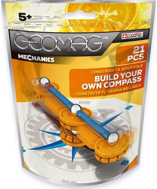 Actual product image Geomag Mechanics maak je own kompas - Neodymium magnetic toy (e)