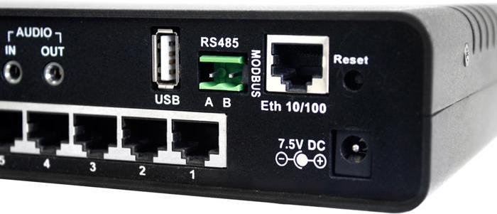 Image du produit AKCP securityProbe5ESV, 8 ports, 20 E/S