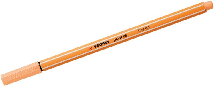 Actual product image STABILO point 88 Fineliner (Light orange, 1 x)