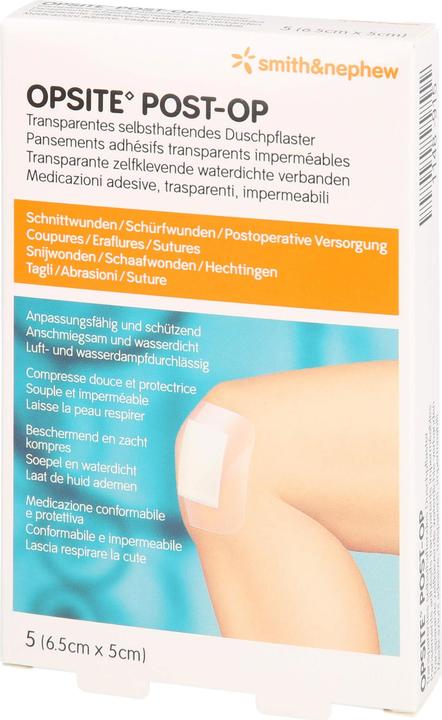 Actual product image Smith & nephew Post-OP shower plasters (5 x)