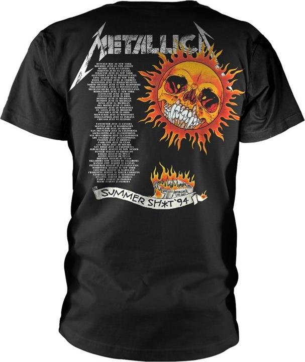 Produktbild Metallica Flaming Skull Tour 94 (L)
