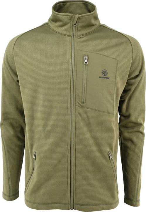 Bushpeak Fleecejacke Midlayer - Iron Shell