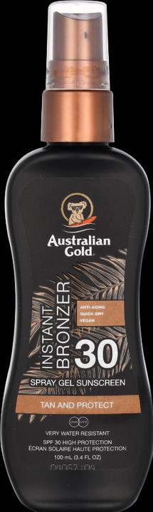 Actual product image Australian Gold Instant Sunscreen Spray (Sun spray, Sun gel, SPF 30, 100 ml)