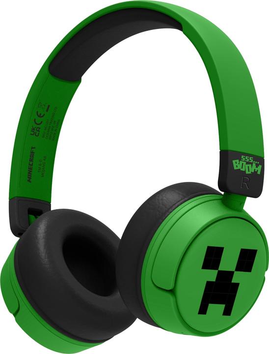Actual product image NoName Bluetooth Headset w/Perental Control - Minecraft Green
