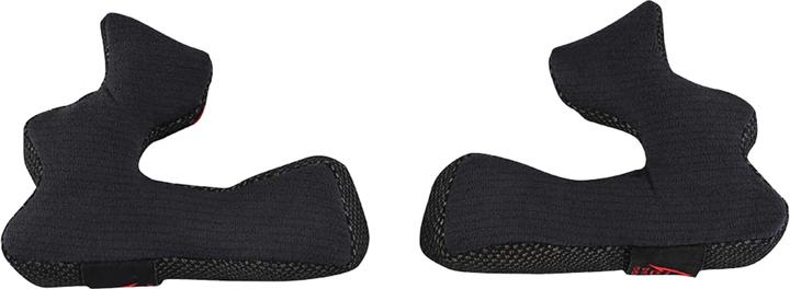 Image du produit Troy Lee Designs D4 Polyacrylite Cheekpads coussinets de joues, noir, (63mm) XXL