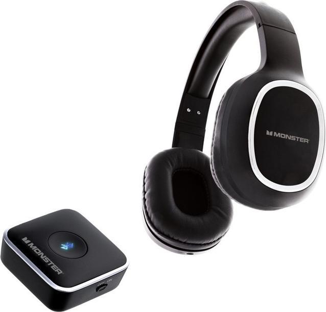 Image du produit Monster Casque TV Avec Transmetteur Bluetooth Noir (Sans fil)