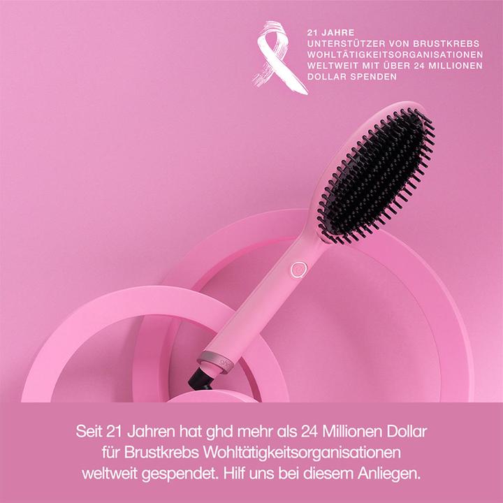 Image du produit ghd glide Hot Brush rose fondant Édition limitée
