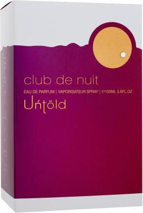 Produktbild Armaf Club De Nuit Untold (Eau de Parfum, 105 ml)