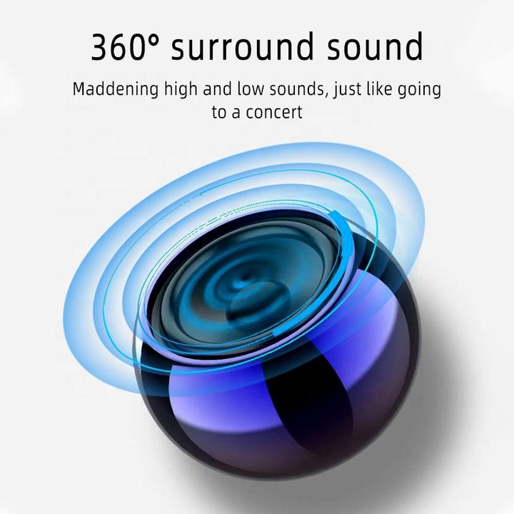 Actual product image PhoneLook Ultra Small Mini Bluetooth Speakers BT 5.0 TWS Wireless Speakers (2.50 h, Rechargeable battery operated)