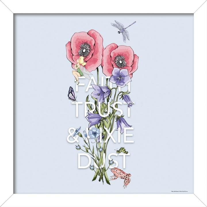 Immagine prodotto Disney Tinker Bell Quote I Stampa Artistica Incorniaciata