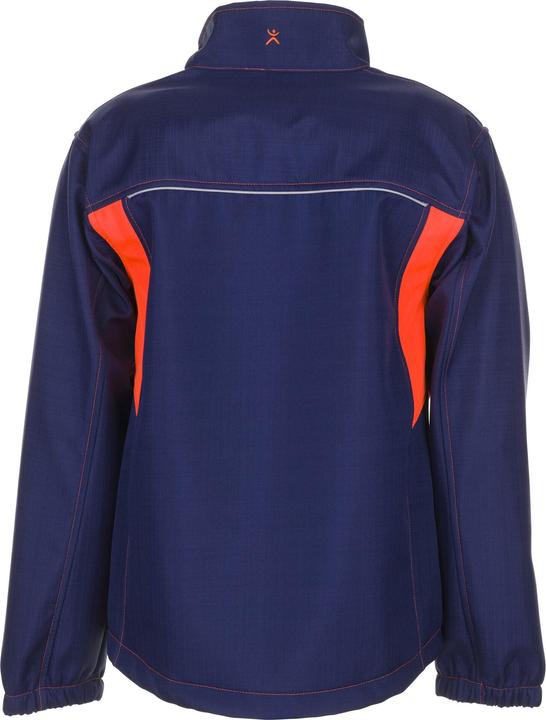 Productafbeelding Planam Basalt Neon werkjas softshell jas marine oranje maat XXL (XXL)