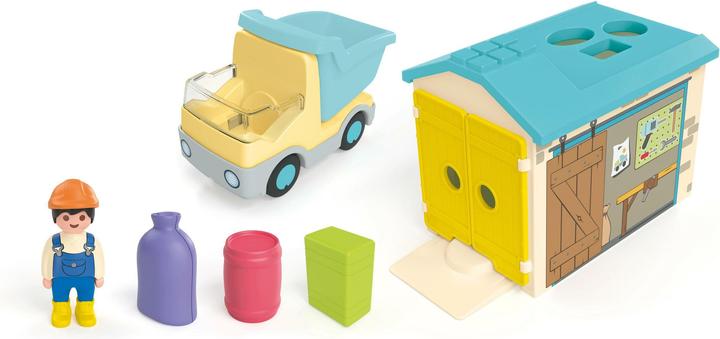 Immagine prodotto Playmobil Camion con garage di smistamento (71686, Playmobil Junior)