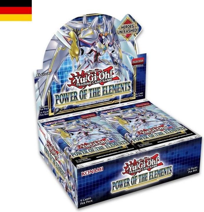 Immagine prodotto Yu-Gi-Oh ! Il Potere degli Elementi: Display Booster (Tedesco, Display del booster)