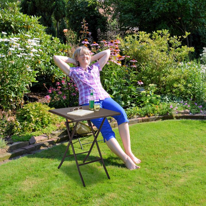 Actual product image Relaxdays Garden table (121.50 cm)