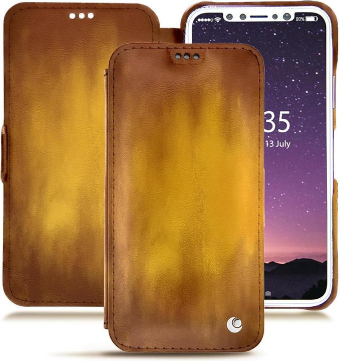 Produktbild Noreve Lederschutzhülle horizontal (Apple iPhone XS)