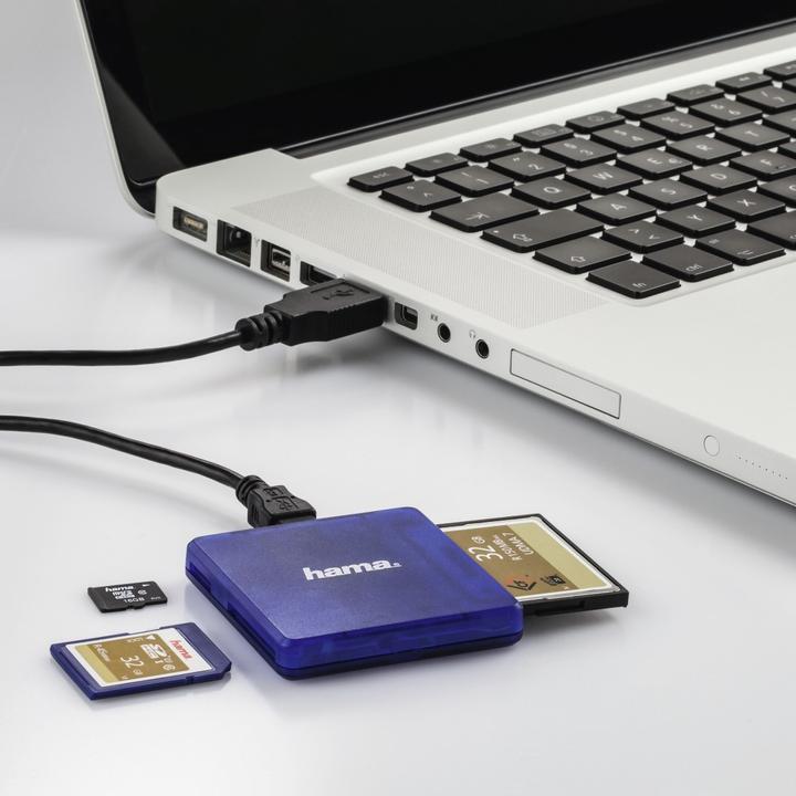 Image du produit Hama Lecteur multi-cartes USB 2.0 (USB 2.0)