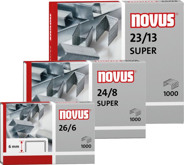 Produktbild Novus Heftklammern (1000 x)