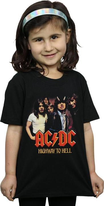 Produktbild AC/DC Mädchen Highway To Hell Gruppe Baumwolle TShirt (140, 146)
