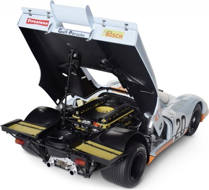 Actual product image 1:8 IXO Porsche 917KH #20 Gulf