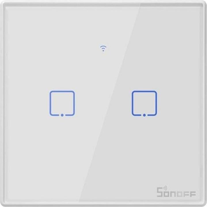 Produktbild Sonoff RF-Lichtschalter T2EU2C-RF