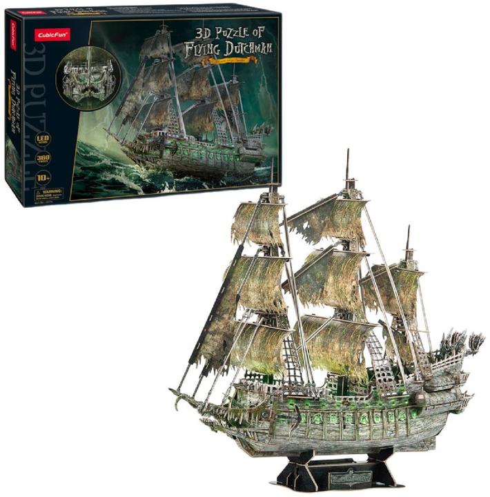 Image du produit Cubicfun CUBIC FUN 3D siaurapjūklis su LED "Skrajojantis olandas" (360 pièces)