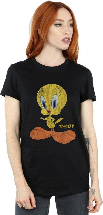 Image du produit Looney Tunes - T-shirt TWEETY PIE DISTRESSED - Femme (M)
