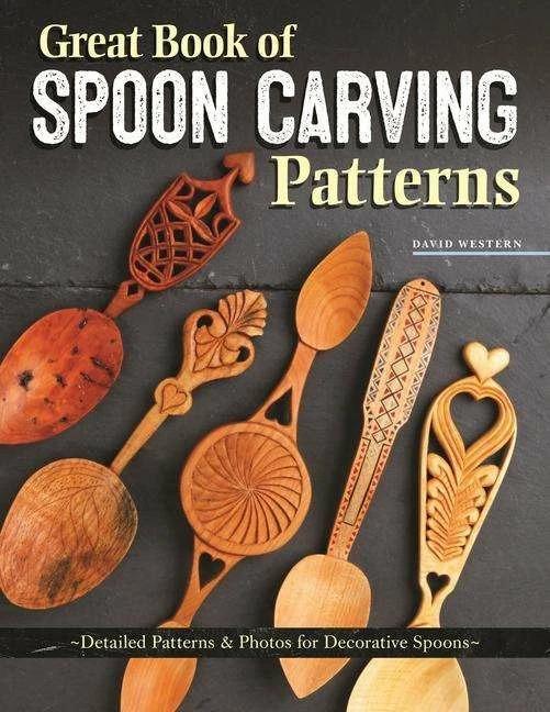 Immagine prodotto Great Book of Spoon Carving Patterns (Inglese, David Western, 2021)