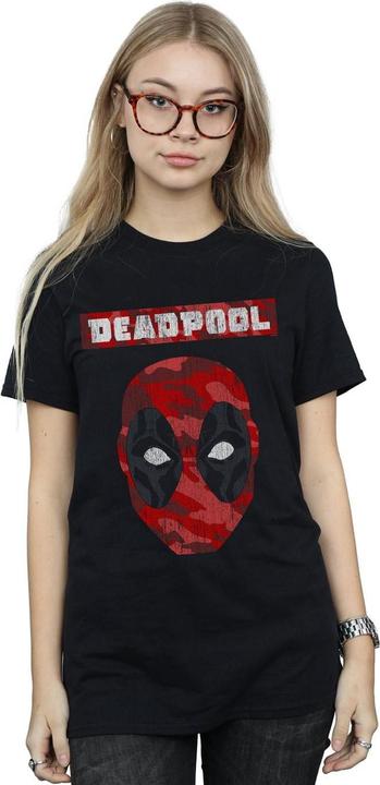 Produktbild Deadpool Camo Head TShirt (S)