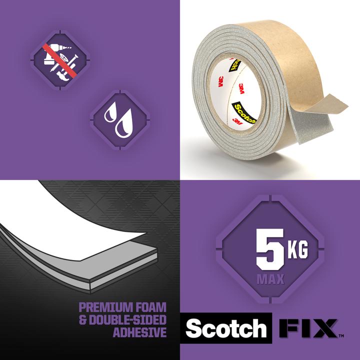 Actual product image 3M Scotch mounting tape (19 mm)
