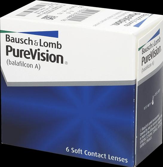 Produktbild PureVision Monatslinsen (6 Stück, Monatslinse, Sphärisch)