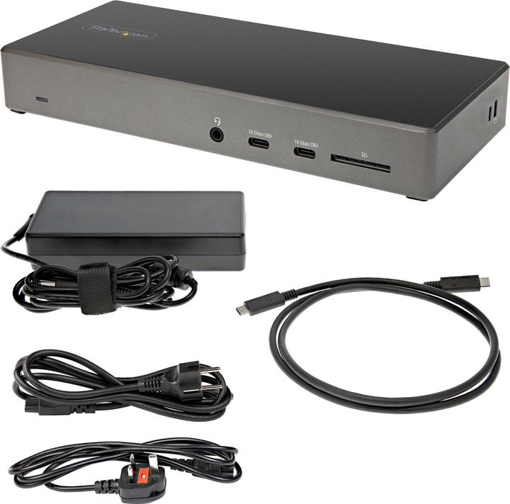 Actual product image StarTech Triple 4K (USB-C, 12 Ports)
