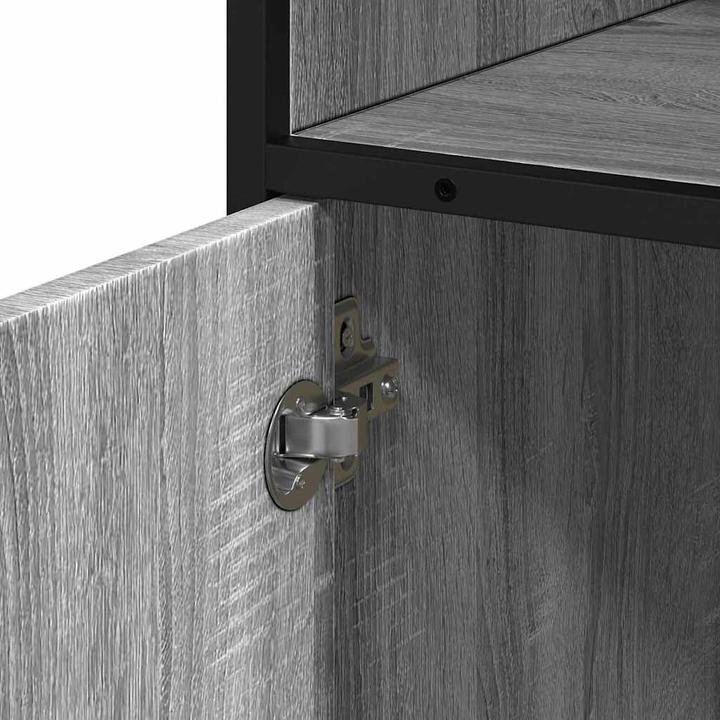 Image du produit VidaXL Armoire de salle de bains Gris Sonoma 35x37,5x100 cm Bois composite