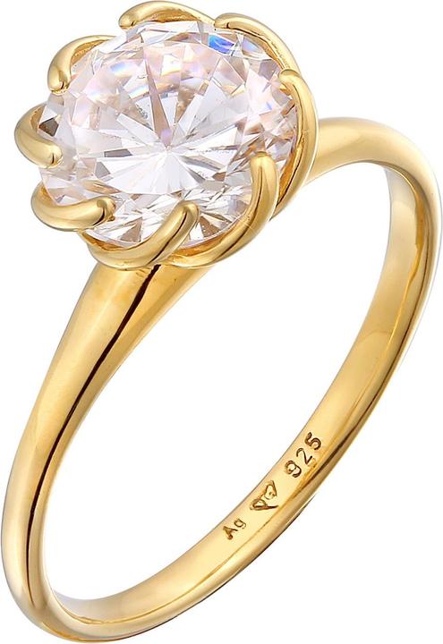 Immagine prodotto Elli Anello di cristallo, Anello di fidanzamento (52, 925 Argento)