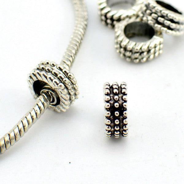 Produktbild Hermex Raster Bead - Silbrig (Zink-Legierung)