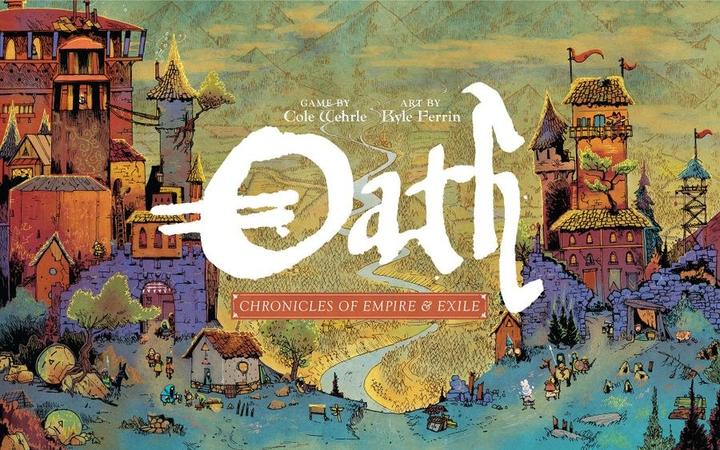 Immagine prodotto Asmodée Oath Cronache dell'Impero e dell'Esilio Inglese (EN)