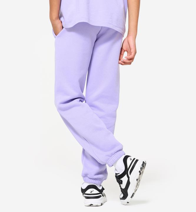 Produktbild Domyos Jogginghose Kinder warm - violett (6, 7, 8)
