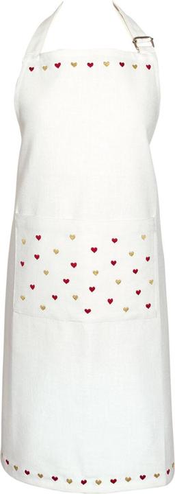 Actual product image Greengate Grace apron printed white 70x90cm (90 C)