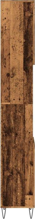 Produktbild VidaXL Badschrank Hochschrank Badezimmerschrank Badmöbel Schrank Altholz-Optik (30 x 30 x 190 cm)