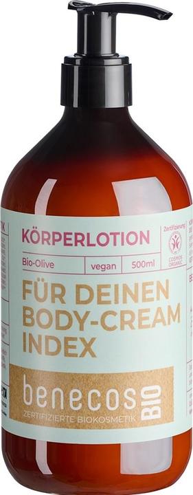 Image du produit Benecos Lotion corporelle Olive - Pour votre Body Cream Index (Lotion pour le corps, 500 ml)