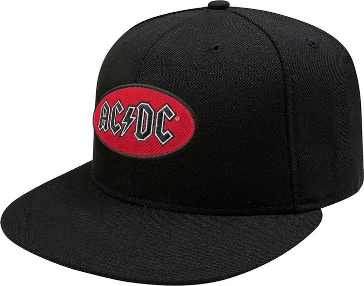 Image du produit AC/DC Casquette Snapback unisexe adulte Ovale Logo (Taille unique)