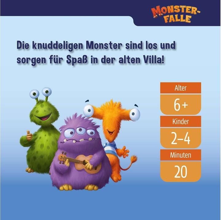 Actual product image Kosmos Monster Trap: Push... and poof! (German)