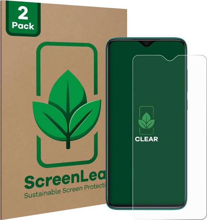 Immagine prodotto ScreenLeaf Pellicola protettiva sostenibile Pellicola protettiva dello schermo chiara trasparente (2 Pezzo/i, Xiaomi Redmi Note 8 Pro)