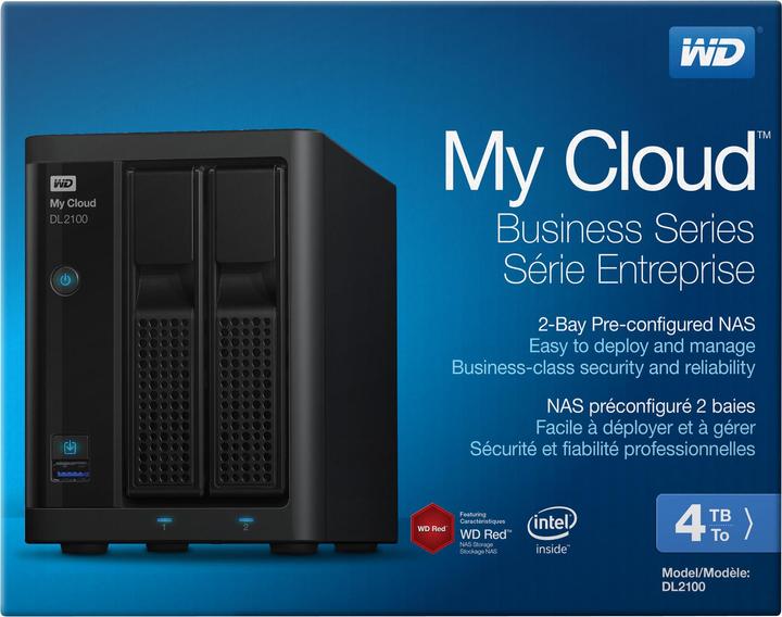 Immagine prodotto WD My Cloud Pro PR2100 (2 x 2 TB, WD Red)