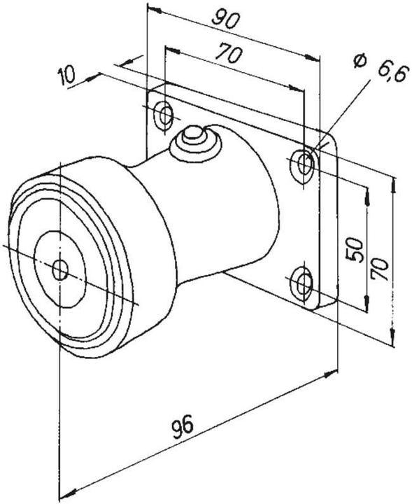 Produktbild effeff 830-8IGW----F90 (Zimmertür, Indoor)