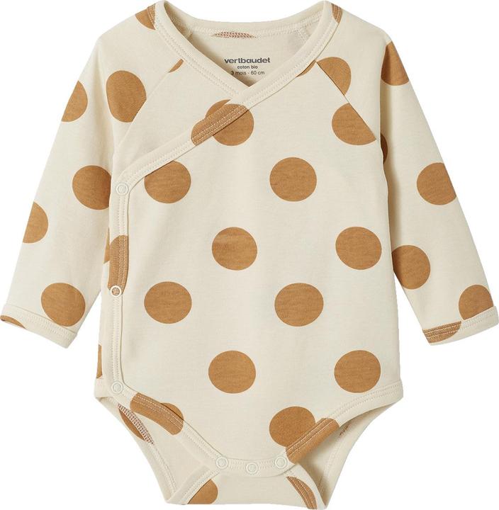 Actual product image Vertbaudet 5er-Pack Baby Wickelbodys aus Bio-Baumwolle Oeko-Tex (56)