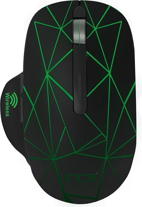 Produktbild Inca Maus IWM-551 Wireless, 1600 DPI, Akku, USB-C, SW retail (Kabellos)