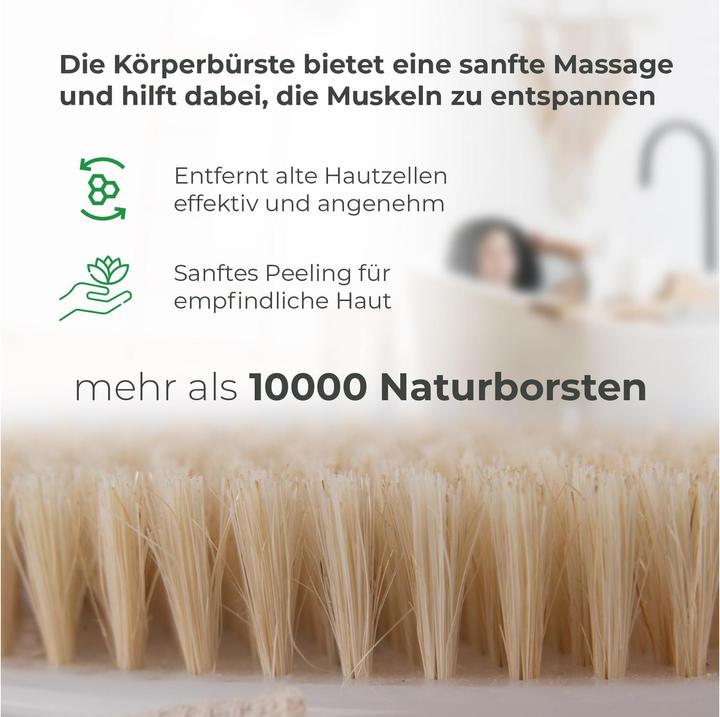 Actual product image Quick Aid Body massage brush